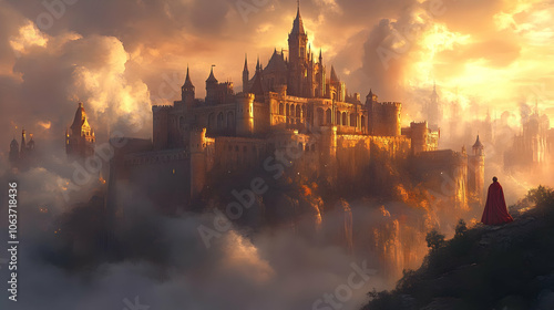 Fantasy Castle Illustration...