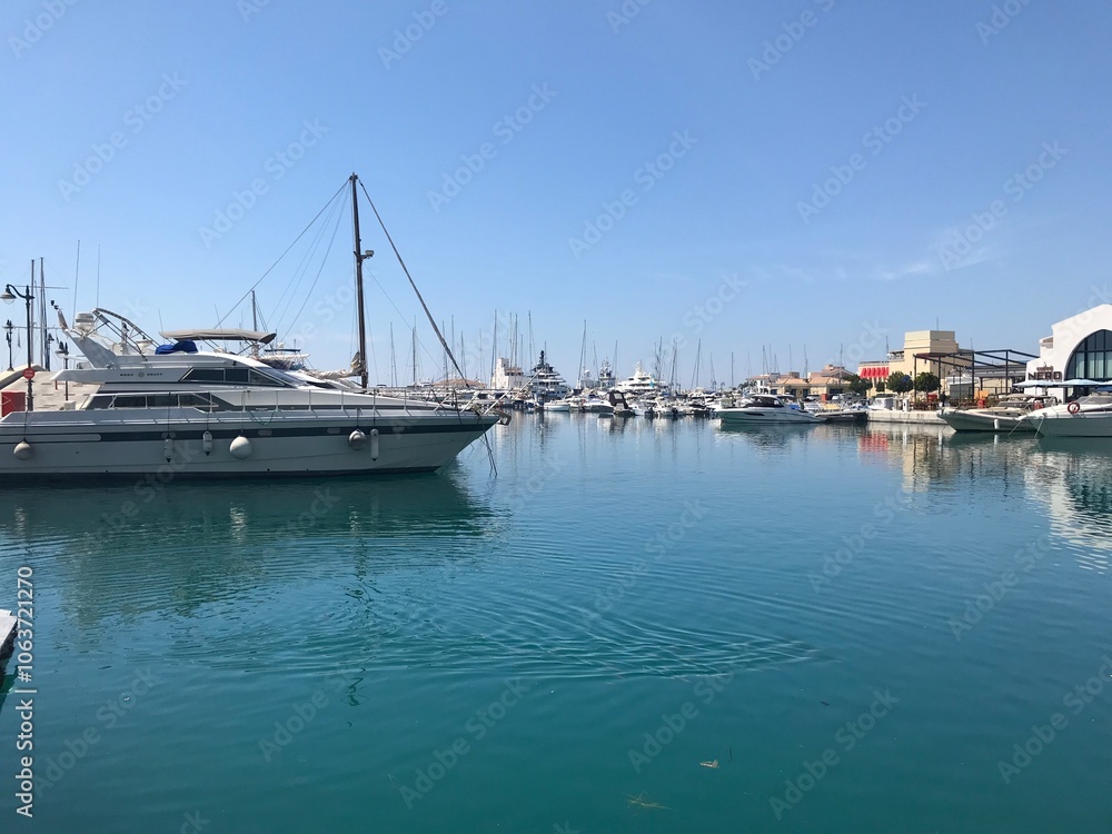 Fototapeta premium boats in marina