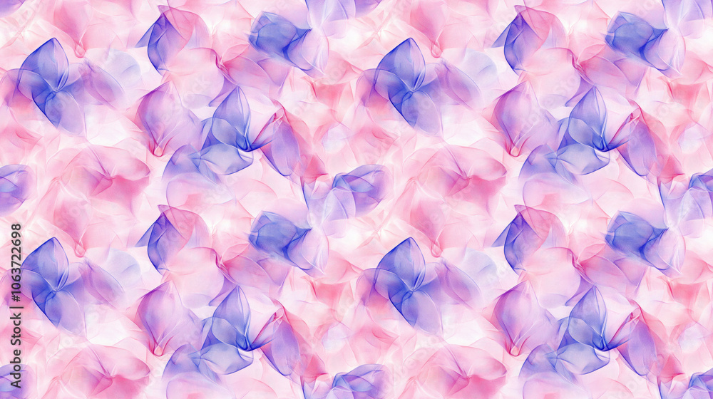 Obraz premium Seamless abstract pink graphic tile pattern with pastel mixed flow and purple fluid acrylic design for modern interior decor