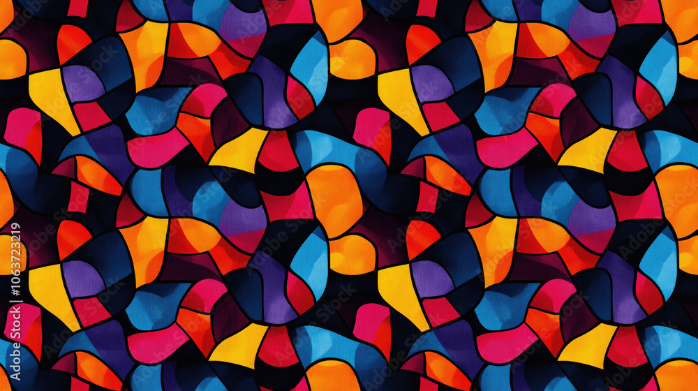 Cool abstract texture with vibrant colors and geometric shapes perfect for modern design projects wallpapers and textiles Cool abstract texture with vibrant colors and geometric shapes perfect for modern design projects wallpapers and textiles