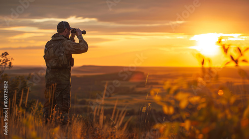 Strategic Scouting in Open Wilderness