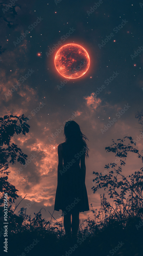 Amazing solar eclipse with yellow rays of light on the starry sky. Sun and moon in space
Amazing solar eclipse with yellow rays of light on the starry sky. Sun and moon in space