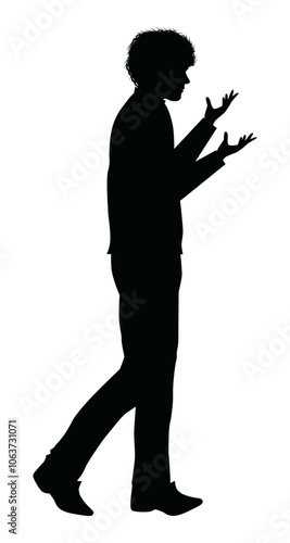 Man Silhouette Illustration