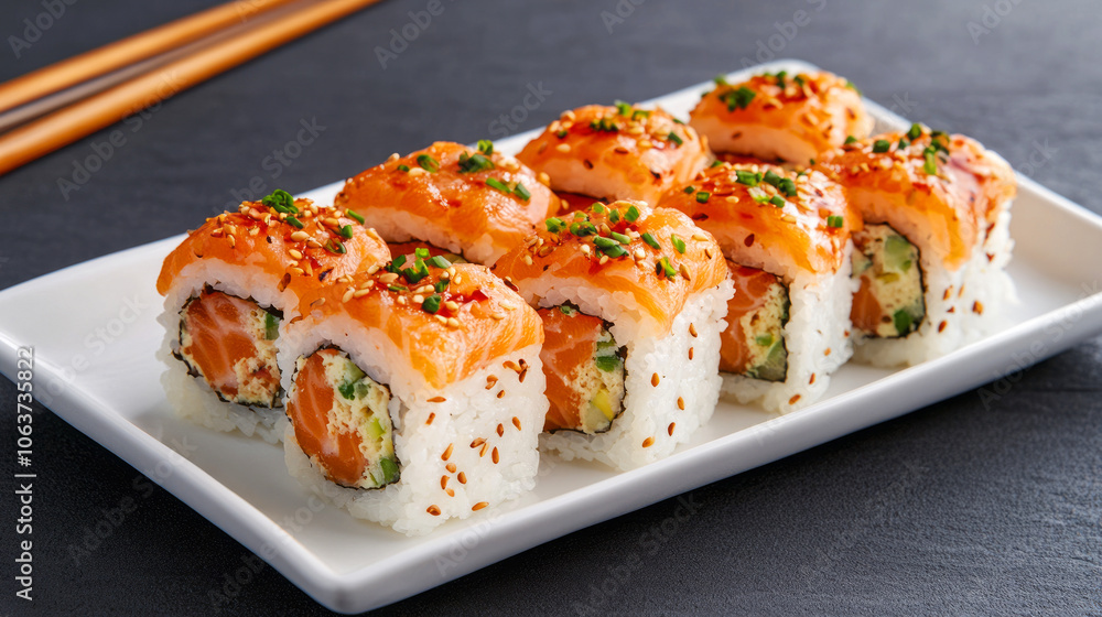 Explore the delicious world of salmon sushi rolls a culinary delight for food lovers Explore the delicious world of salmon sushi rolls a culinary delight for food lovers