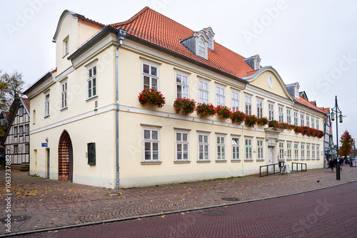 Uelzen Altes Rathaus entzerrt