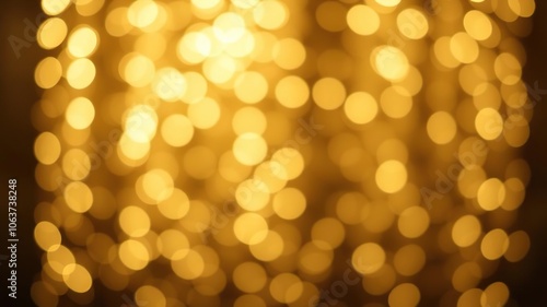 A cascade of abstract bokeh lights adds depth and richness to visual media, magical, visual media