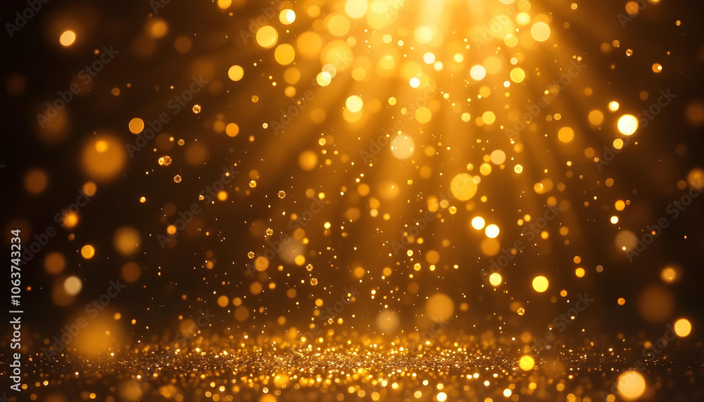 Radiant Golden Glow Background for Party, Celebration, or Glamorous Radiant Golden Glow Background for Party, Celebration, or Glamorous