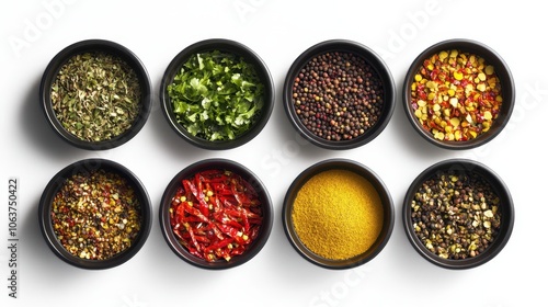 The Colorful Spice Arrangement