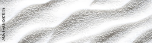 Abstract Wavy Pattern of White and Gray Powder photo