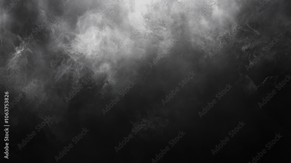 Abstract black and white smoke background with copy space. Abstract black and white smoke background with copy space.
