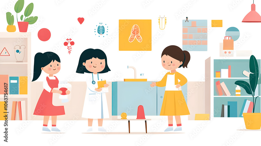 vibrant classroom setting where children learn about science and creativity vibrant classroom setting where children learn about science and creativity