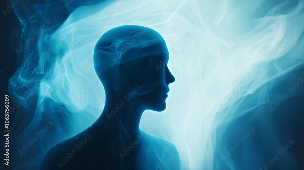 Obraz premium Abstract Representation of Mental Illness
