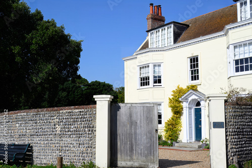 Fotografi The Elms Rottingdean once rented by Rudyard Kipling East Sussex England