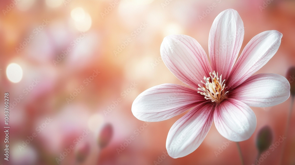 Pink daisy flower, early Spring Pink daisy flower, early Spring