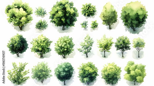 Watercolor Illustration of ...