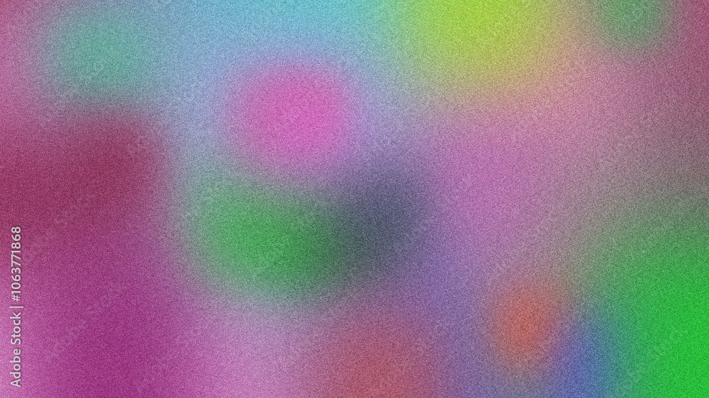 Smooth Gradient Poster with Subtle Grainy Texture for Artwork, Modern Gradient with Vibrant Colors and Grainy Noise for Posters
