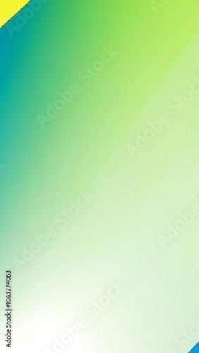 Abstract Green and Blue Gradient Background