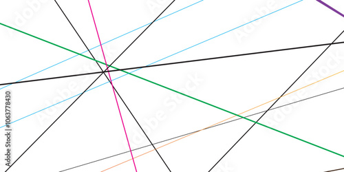 Abstract Colourful geometric Luxury premium line pattern on a transparent background.Vector illustration.