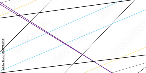 Abstract Colourful geometric Luxury premium line pattern on a transparent background.Vector illustration.
