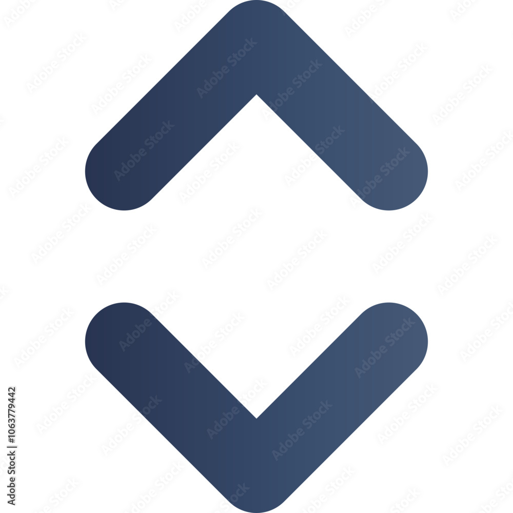 up and down arrow up and down arrow