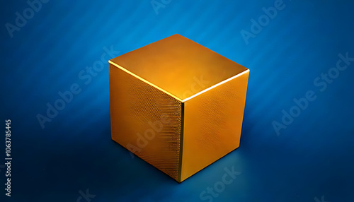 gold color catches attention blue background visually appealing together always