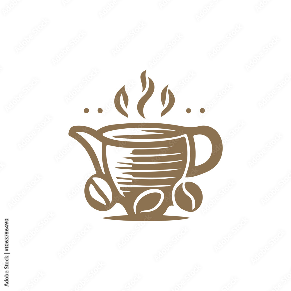 Obraz premium Coffee Logo 