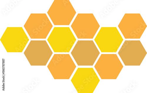 Hexagon Cell Honey