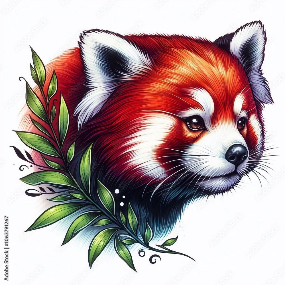 Roter Pandabär Tattoo Roter Pandabär Tattoo