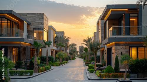 Modern Living at its Best. Family explores a new villa in Jeddah concept