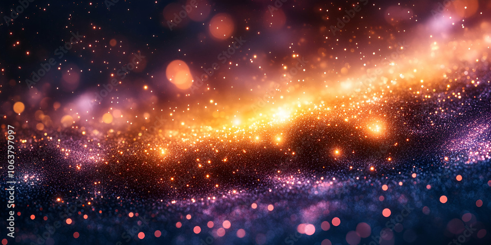A vibrant cosmic scene showcasing swirling particles and glowing elements against a dark backdrop, embodying the beauty of the universe. A vibrant cosmic scene showcasing swirling particles and glowing elements against a dark backdrop, embodying the beauty of the universe.