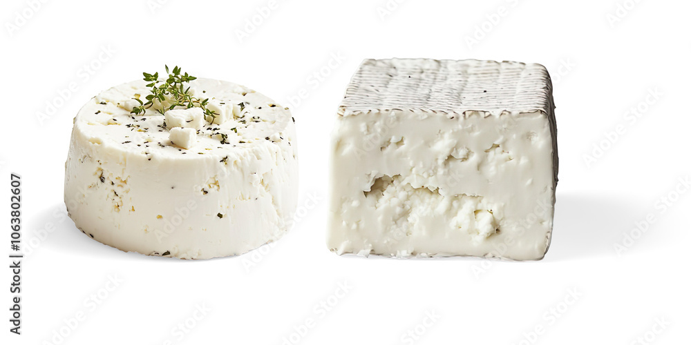 Stack of White Cheese Cubes on a Transparent Background Stack of White Cheese Cubes on a Transparent Background