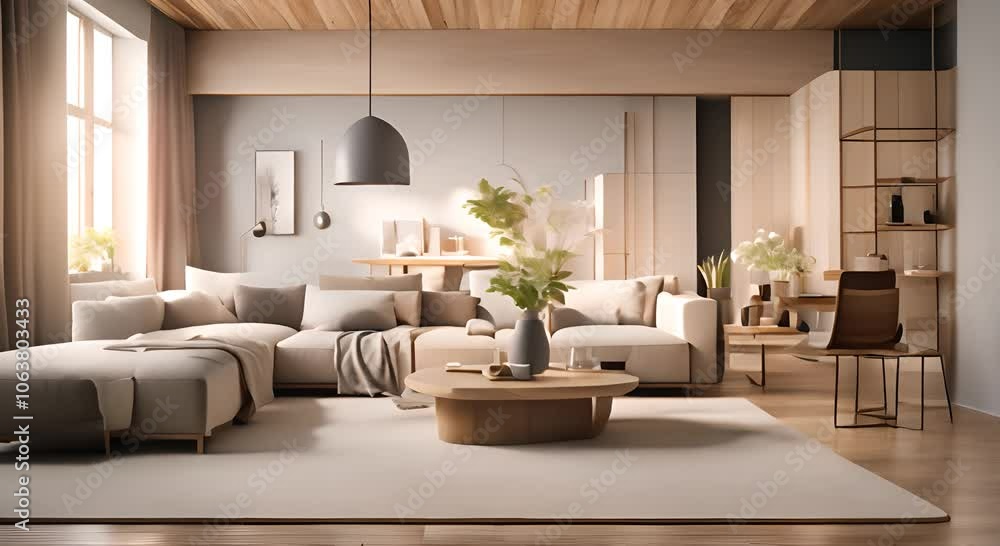 beautiful interior design of a luxury apartment, bright and cheerful tones, beautiful materials, soft beautiful interior design of a luxury apartment, bright and cheerful tones, beautiful materials, soft