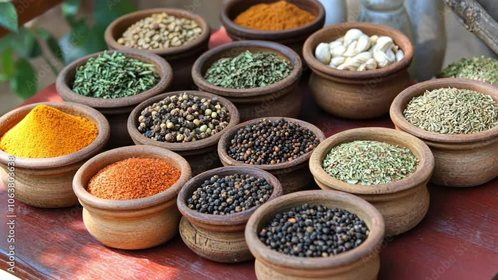 An artisan, small-batch herbs and spices set, designed for craft cooking, ideal for those who appreciate handmade, high-quality ingredients in their culinary creations. An artisan, small-batch herbs and spices set, designed for craft cooking, ideal for those who appreciate handmade, high-quality ingredients in their culinary creations.