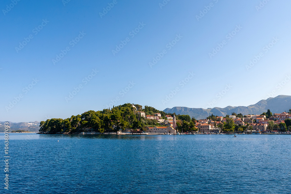 Morning in Uvala Luka Cavtat (Cavtat Harbour), Croatia Morning in Uvala Luka Cavtat (Cavtat Harbour), Croatia
