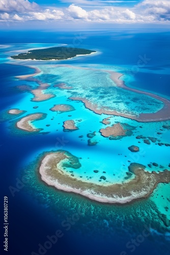 Surveying Coral Cays from Above