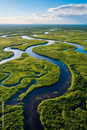Wetlands Vista from Above