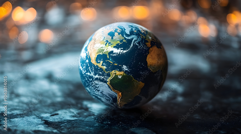 Conceptual Image of Planet Earth as a Sustainable and Innovative Global Environment Conceptual Image of Planet Earth as a Sustainable and Innovative Global Environment