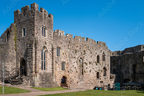 Chepstow Castle. Monmouthshire, Wales, United Kingdom. photo