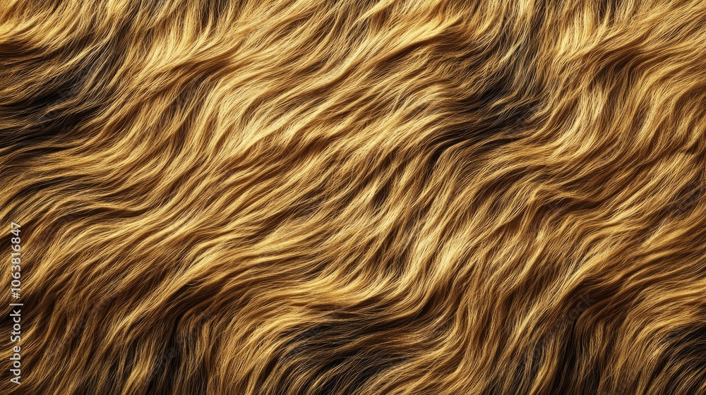 Naklejka premium Detailed tiger fur background with soft, layered textures and bold black stripe accents. Ideal for designs needing warmth and natural vibrancy.