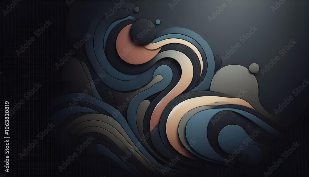 abstract background with swirls abstract background with swirls