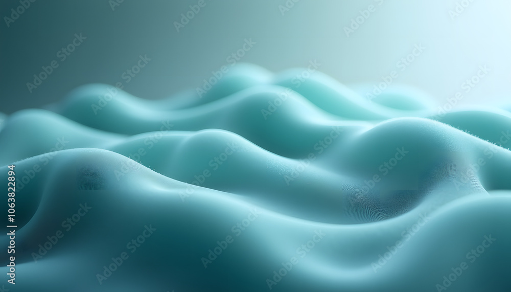 Obraz premium Gentle flowing waves with soft surface texture for serene abstract visuals
