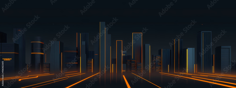 Abstract Urban Skyline Abstract Urban Skyline