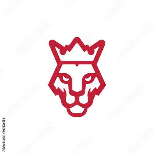 Lion Head Logo vector templates