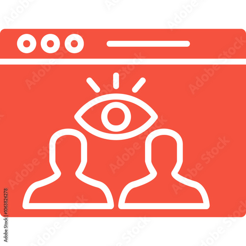 Visualization Vector Icon Design