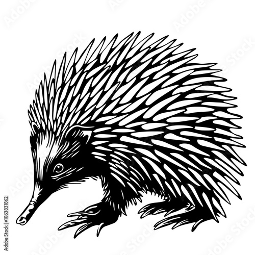 Echidna Vector Logo