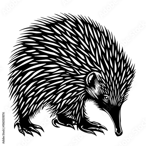 Echidna Vector Logo