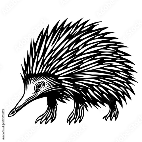 Echidna Vector Logo