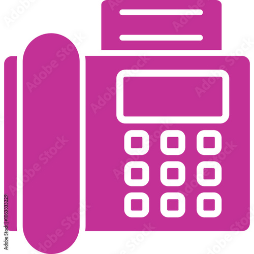 Fax Vector Icon