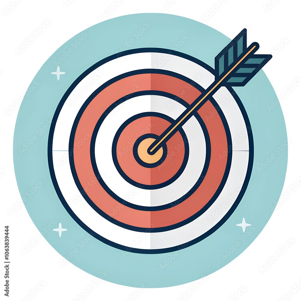 arrow hitting in the target center of dartboard arrow hitting in the target center of dartboard