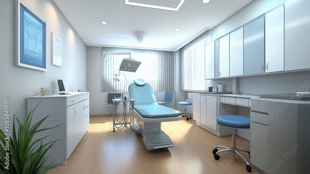 Explore the modern design of a medical examination room for enhanced patient care Explore the modern design of a medical examination room for enhanced patient care